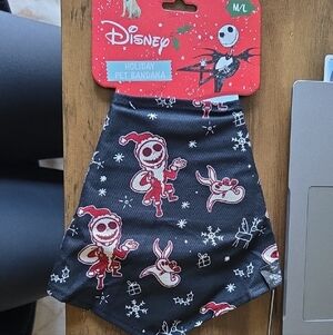 Disney Holiday Pet Bandana NIGHTMARE before Christmas